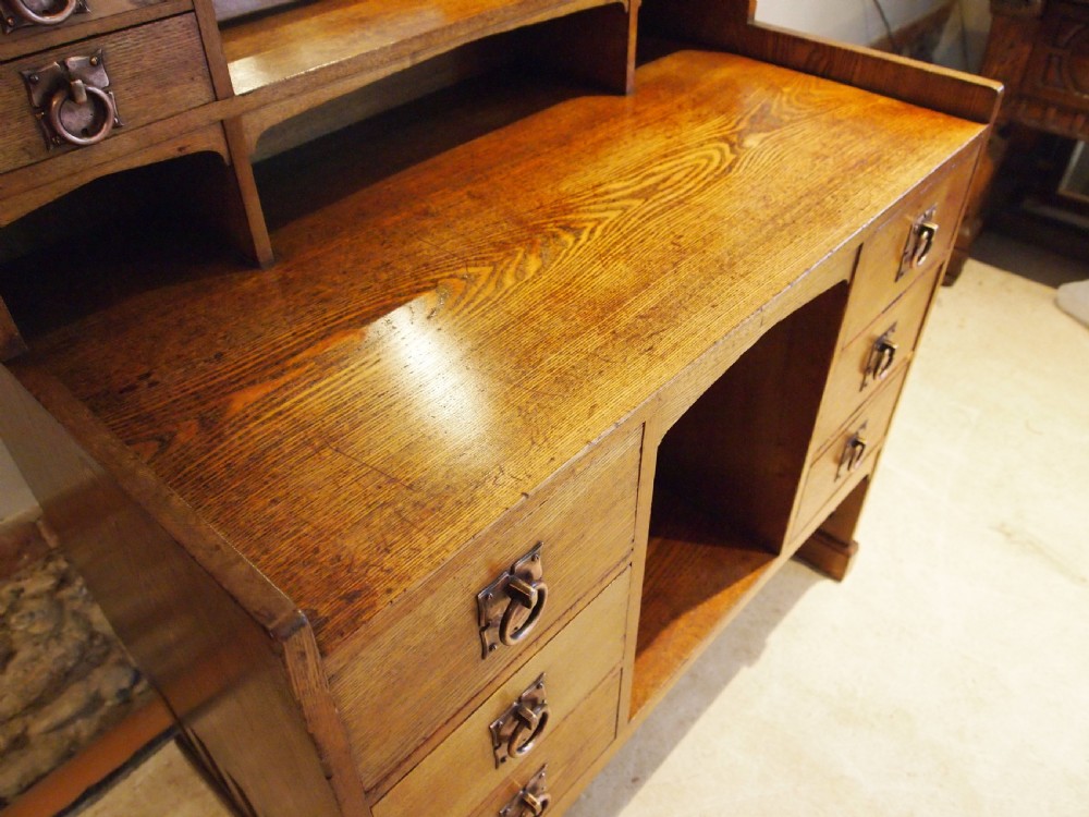 Dressing table rare Arts and Crafts Liberty & co Ash c1900 View VII