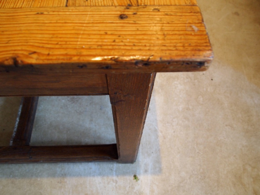 Outstanding Norfolk farmhouse refectory table George III c1820 View VII