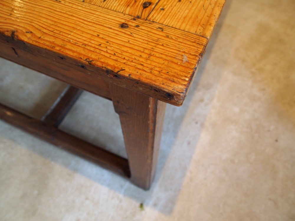Outstanding Norfolk farmhouse refectory table George III c1820 View VIII