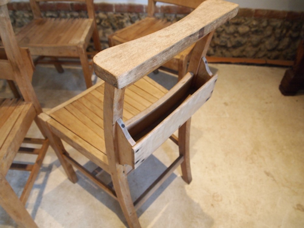 Chairs War Department chapel chairs kitchen dining Beech 6 View VII