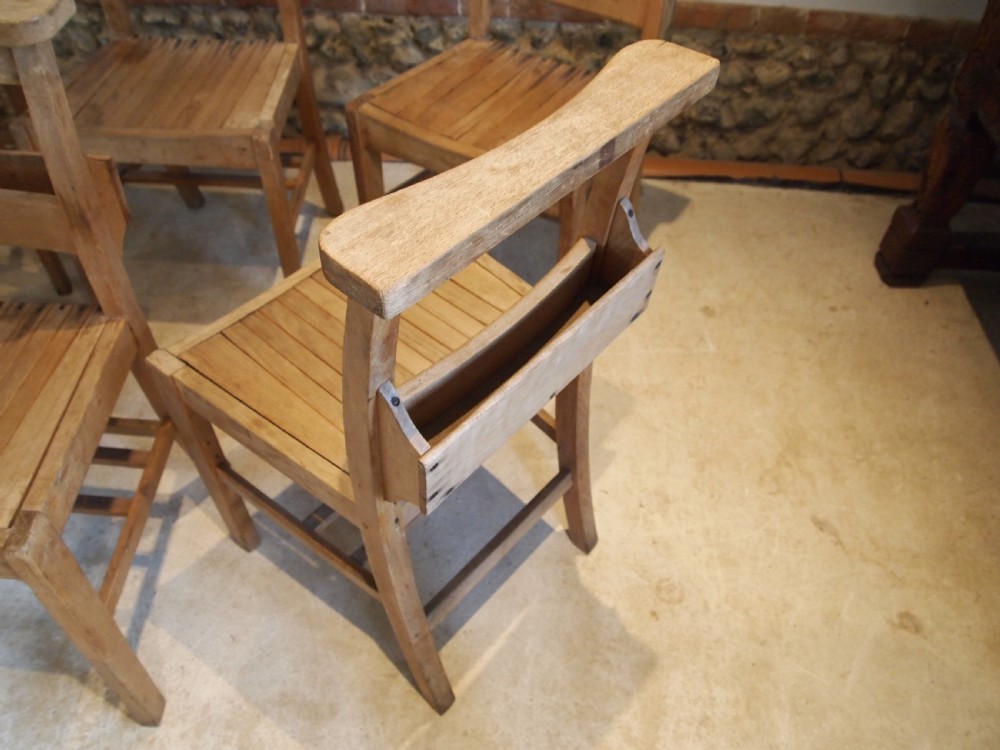Chairs War Department chapel chairs kitchen dining Beech 6 View VI