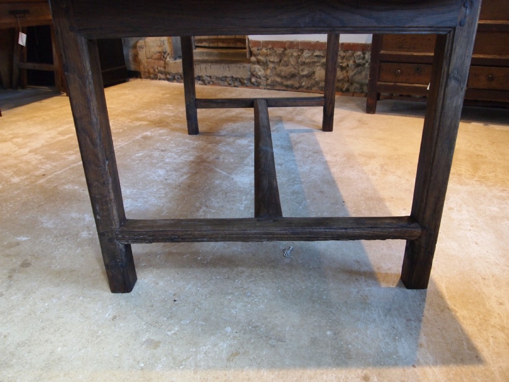 Table refectory dining farmhouse French Cherry and Chestnut c1800 View XIV