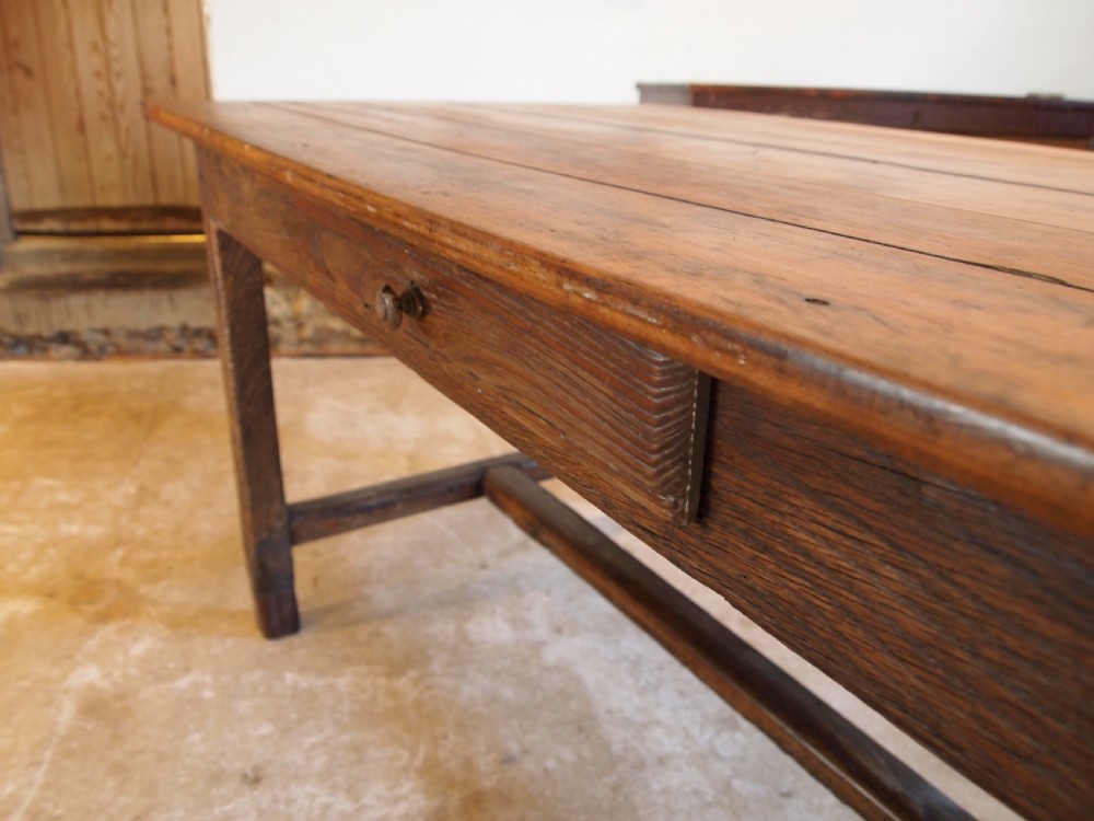Table refectory dining farmhouse French Cherry and Chestnut c1800 View XVI
