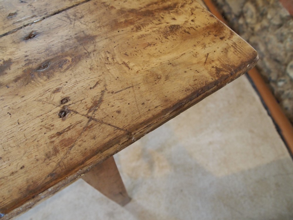 Table refectory dining farmhouse French Apple c1820 View VII