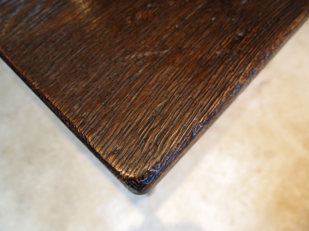 Table refectory dining Oak George III c1780 View VIII