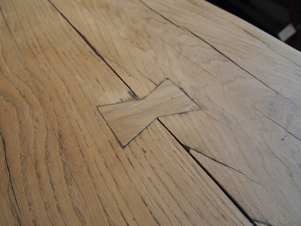 Table stunning Breton French Oak refectory farmhouse dining c1850 View VI