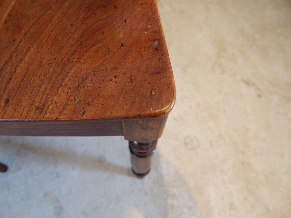 Chairs rare set of six East Anglian bar back solid Elm dining chairs c1820 View VII