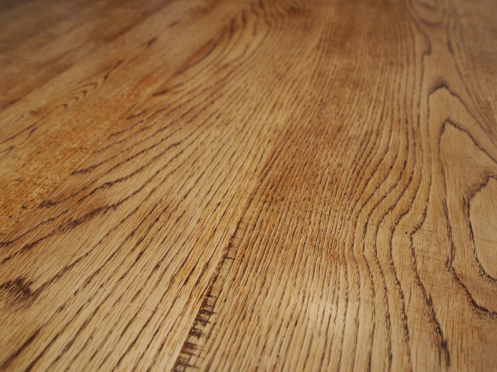 Table refectory school dining table Oak Edwardian c1910 View IX