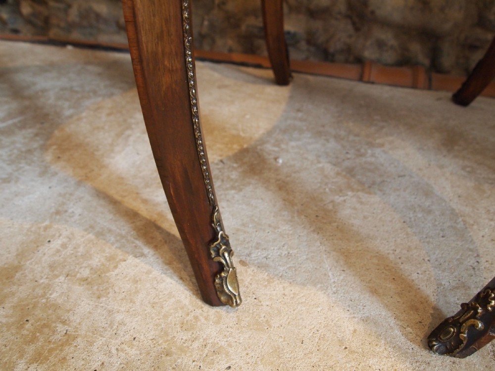 Desk rare pair of Bonheur du Jour's exhibition quality Burr walnut c1860 View XVII
