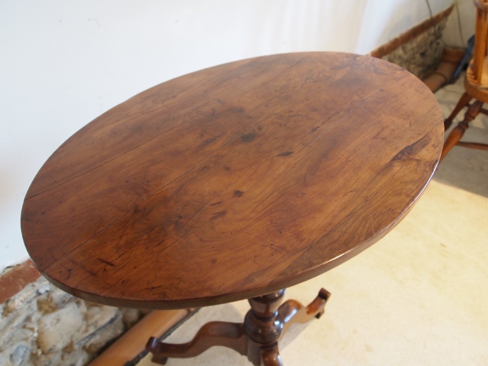 Table very rare Sold Yew and Burr Yew George III hall lamp side c1770 View V