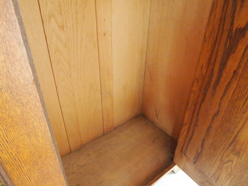 Wardrobe Arts and Crafts Victorian Oak fine quality c1890 View X