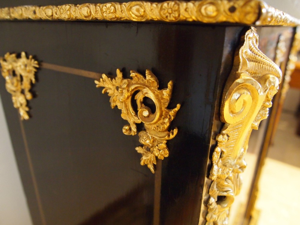 Cabinet outstanding Boulle work Pier cabinet c1850 View XI