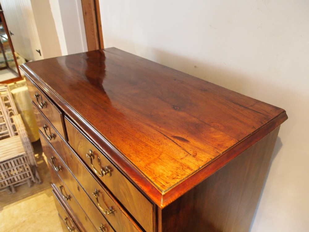 Chest of drawers outstanding chest on chest George III c1770 View V