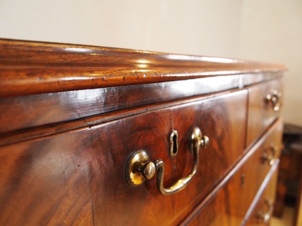 Chest of drawers outstanding chest on chest George III c1770 View XII