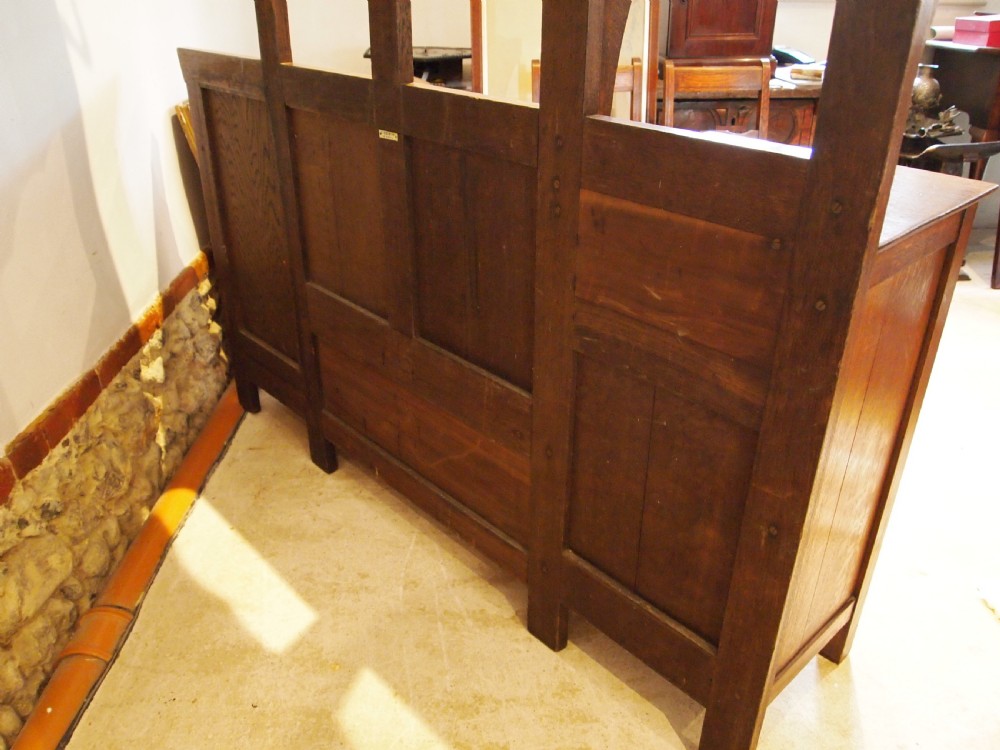 Hall stand Liberty London Stunning Arts and Crafts Oak c1900 View XI