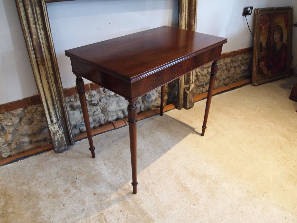 Table fine quality elegant Victorian Mahogany hall lamp side c1890 View VII