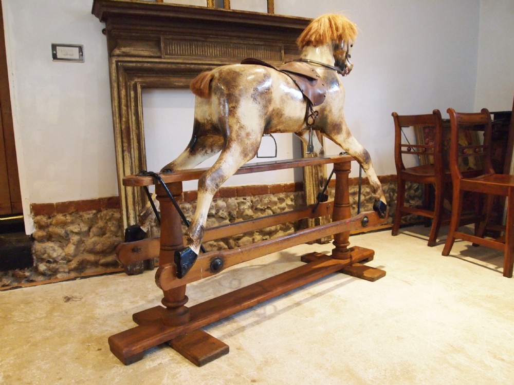 Rocking Horse Lines Brothers SP2 dapple c1930 View IV