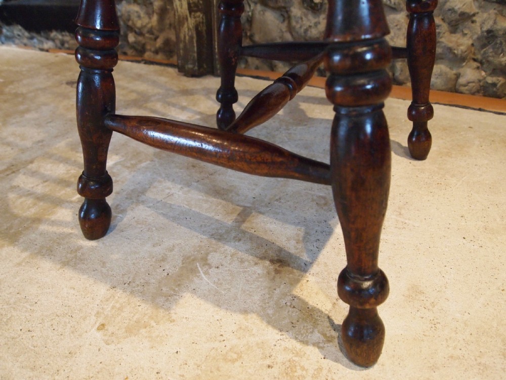 Chair stunning Victorian Windsor Ash & Elm armchair c1840 View X