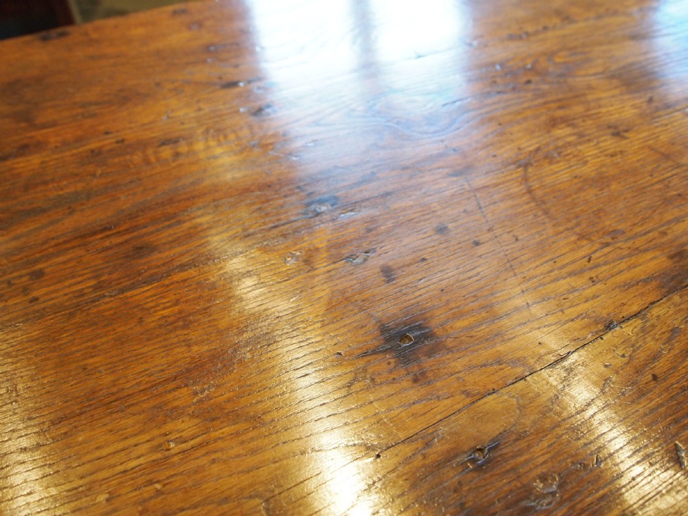 Table Refectory Farmhouse French Oak and Elm Victorian c1880 View V