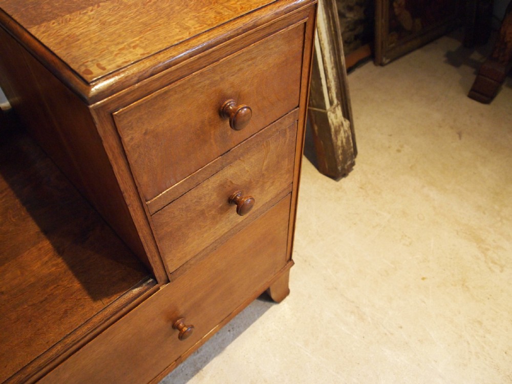 Dressing table with drawers Heals Oak Cotswold school c1930 View XII
