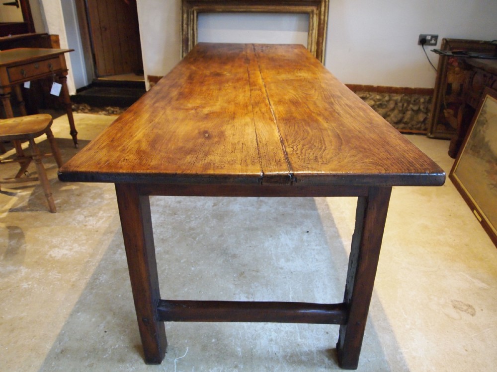 Table stunning French George III period Beech refectory farmhouse c1800 View V