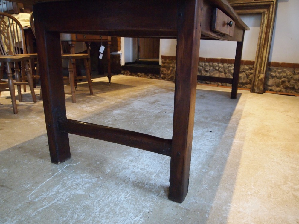 Table stunning French George III period Beech refectory farmhouse c1800 View VII