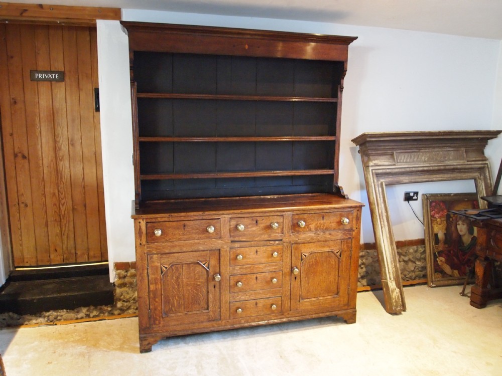 Dresser wonderful North Wales Welsh Oak Caernarfonshire c1780