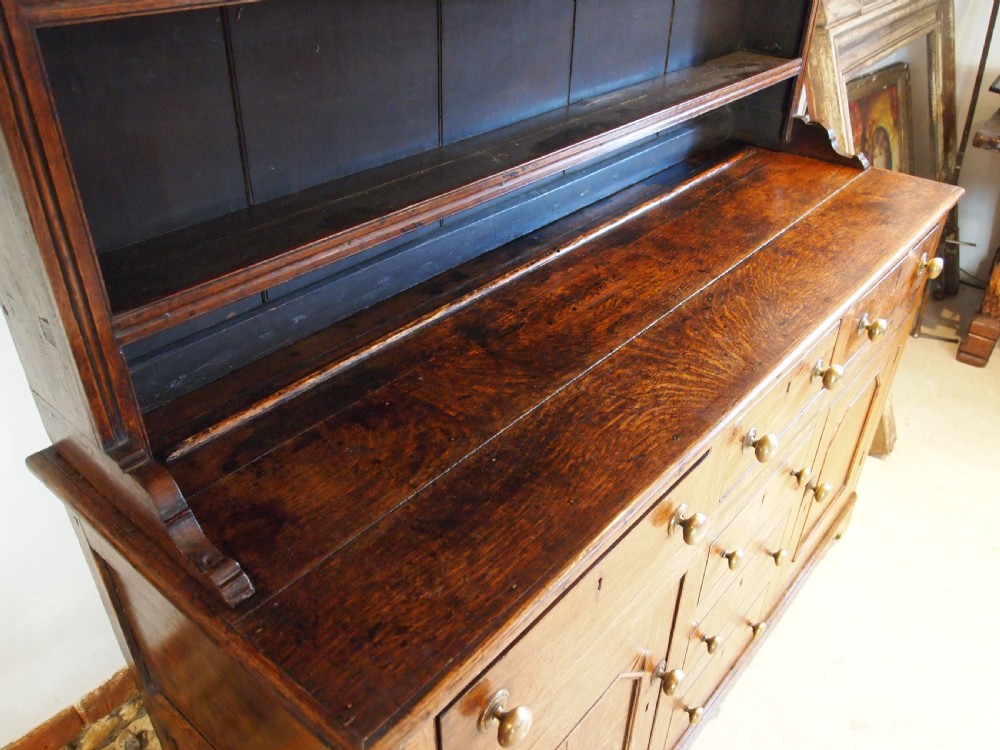 Dresser wonderful North Wales Welsh Oak Caernarfonshire c1780 View III