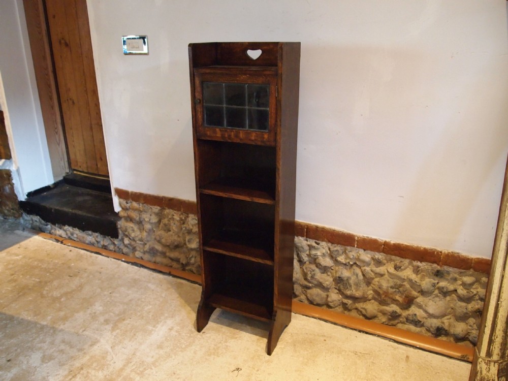 Bookcase Arts and Crafts Oak Liberty London c1900