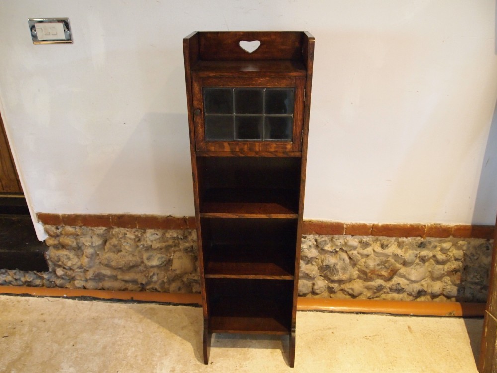 Bookcase Arts and Crafts Oak Liberty London c1900 View VIII