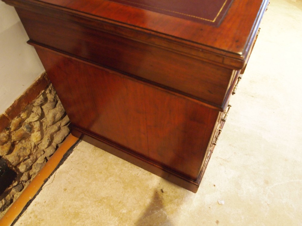 Desk stunning 3 part Victorian Walnut Arts and Crafts Hobbs and co c1870 View XI