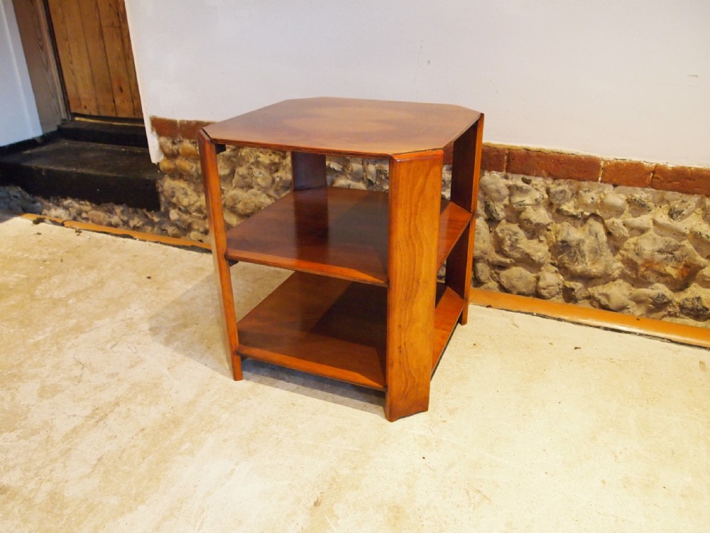 Table Walnut veneer Art Deco James Philips & Sons Bristol c1920 View VIII