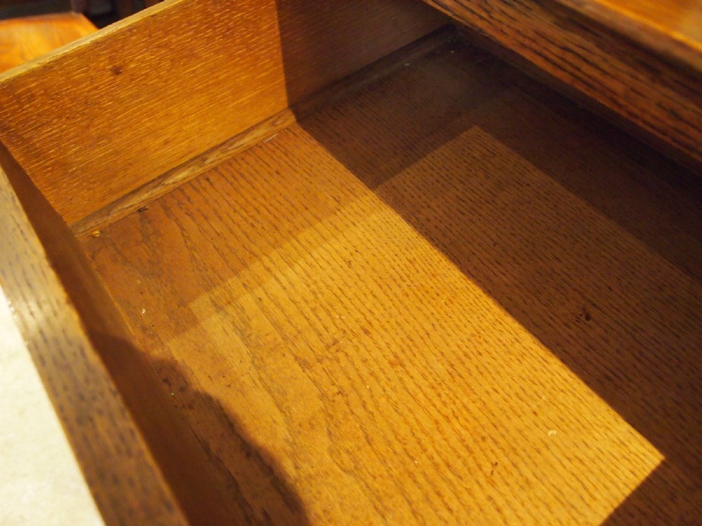 Sideboard dresser stunning Arts and Crafts Oak c1900 View XI