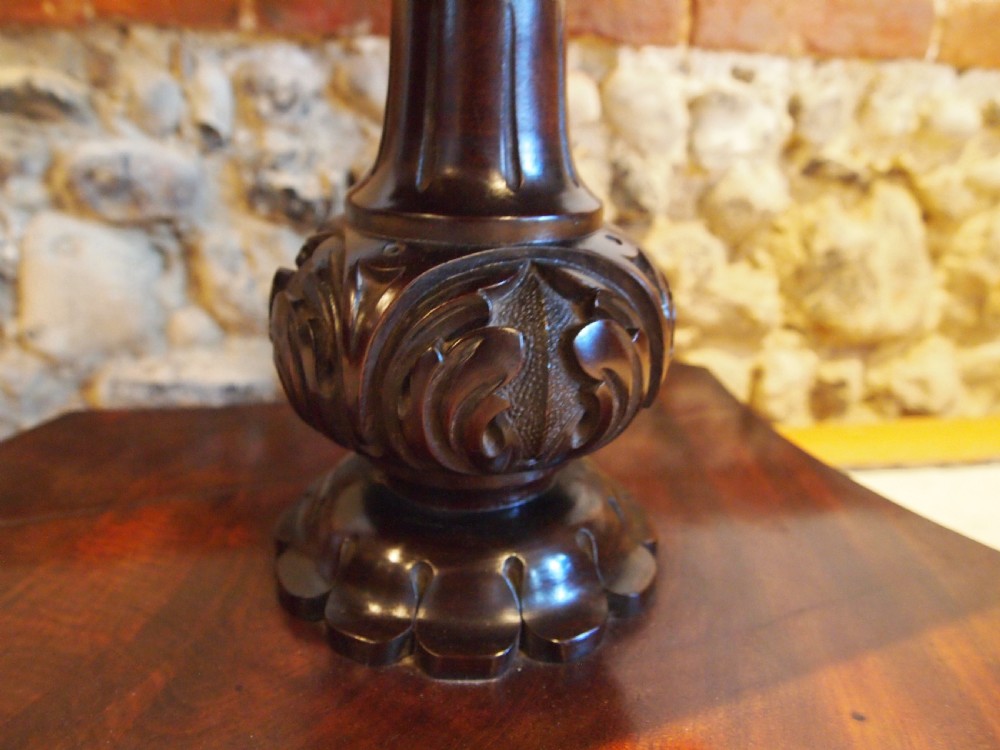 Work table outstanding sewing Fine Regency Mahogany c1820 View VII