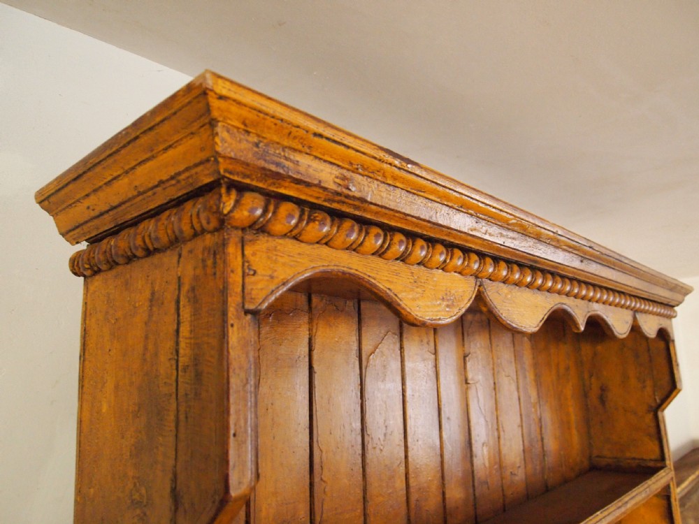 Dresser Pine Victorian original paint c1850 View V