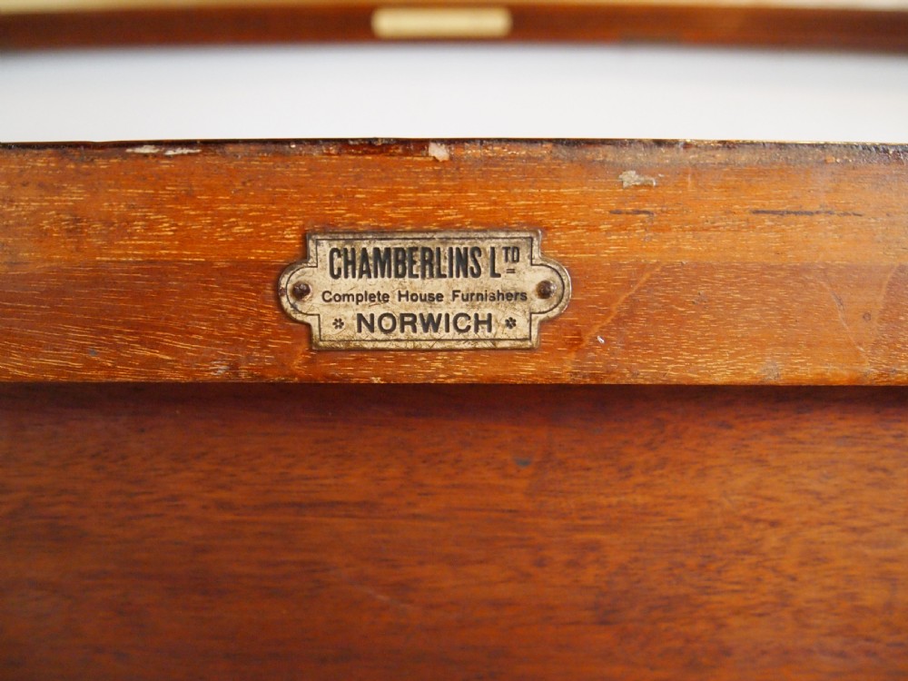 Table hall console side Victorian Chamberlains Norwich c1890 View V