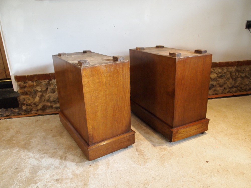 Desk fine Arts and Crafts Victorian Oak 3 parts c1890 View X