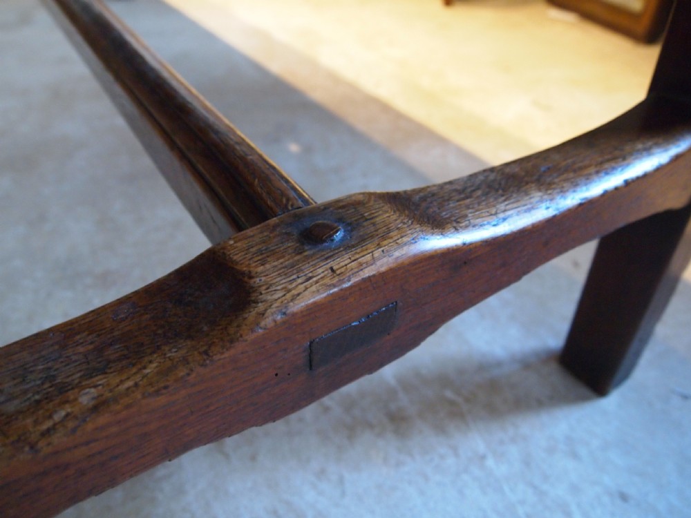 Table stunning English Oak Refectory farmhouse dining provenance c1780 View V