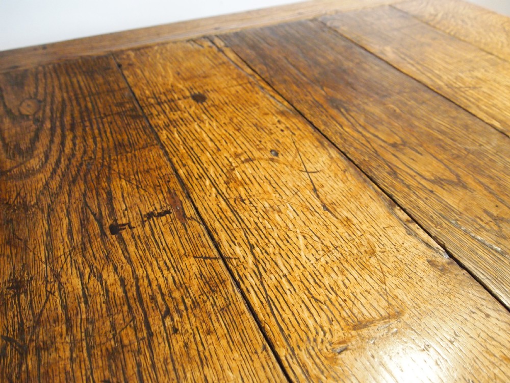 Table stunning English Oak Refectory farmhouse dining provenance c1780 View VII