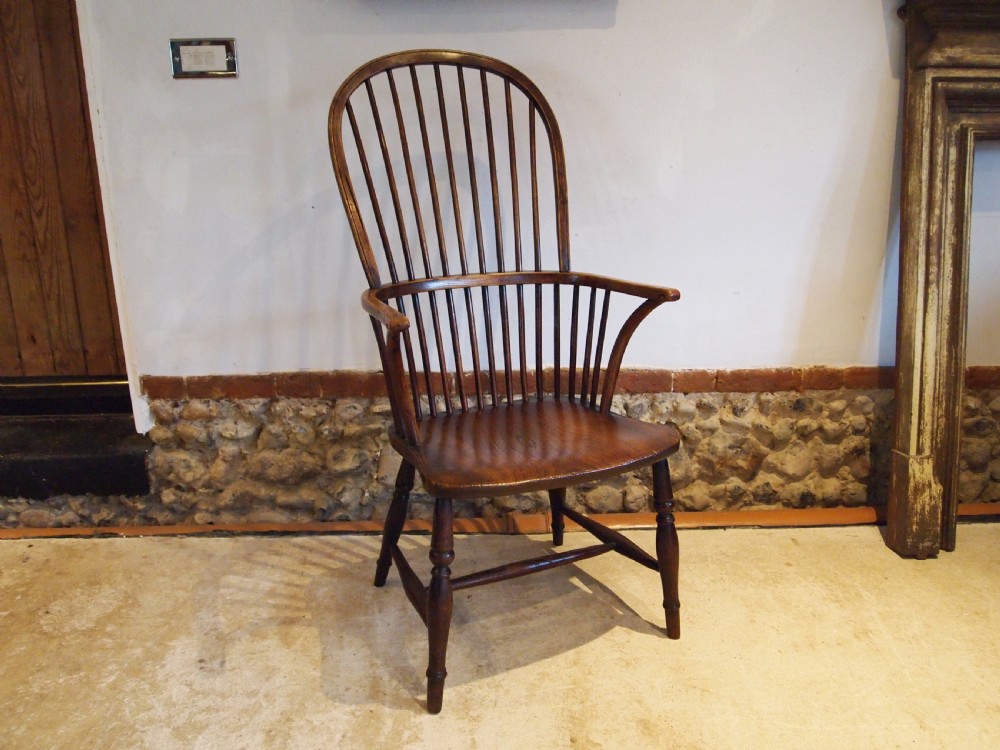 Chair Windsor rare stunning George III Ash Elm c1800 View XII