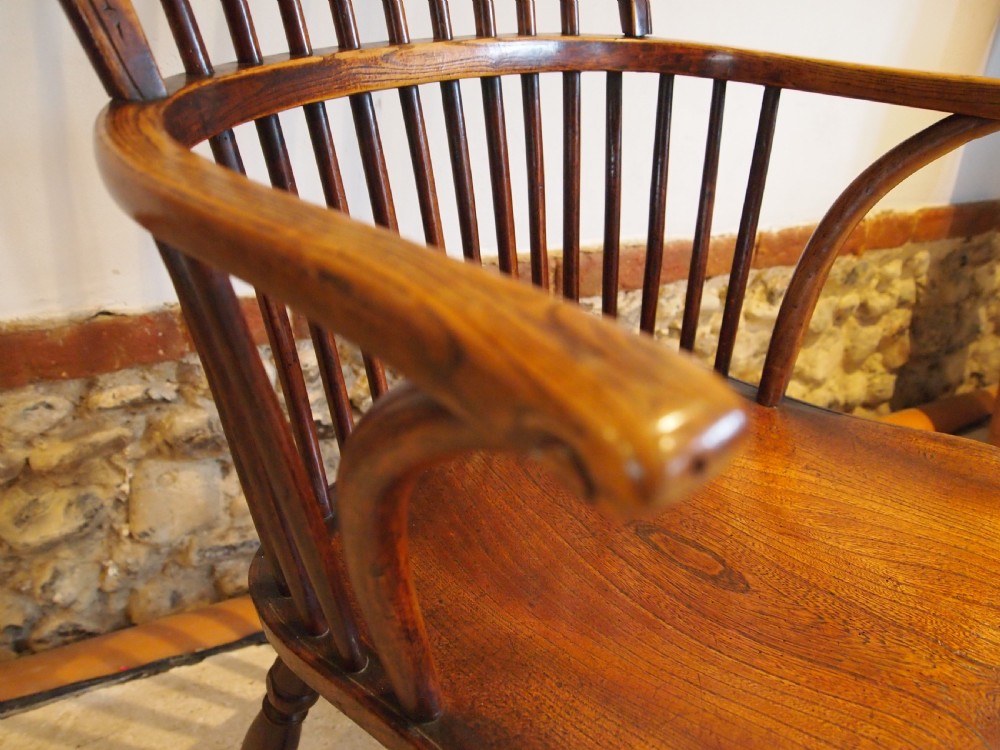 Chair Windsor rare stunning George III Ash Elm c1800 View XV