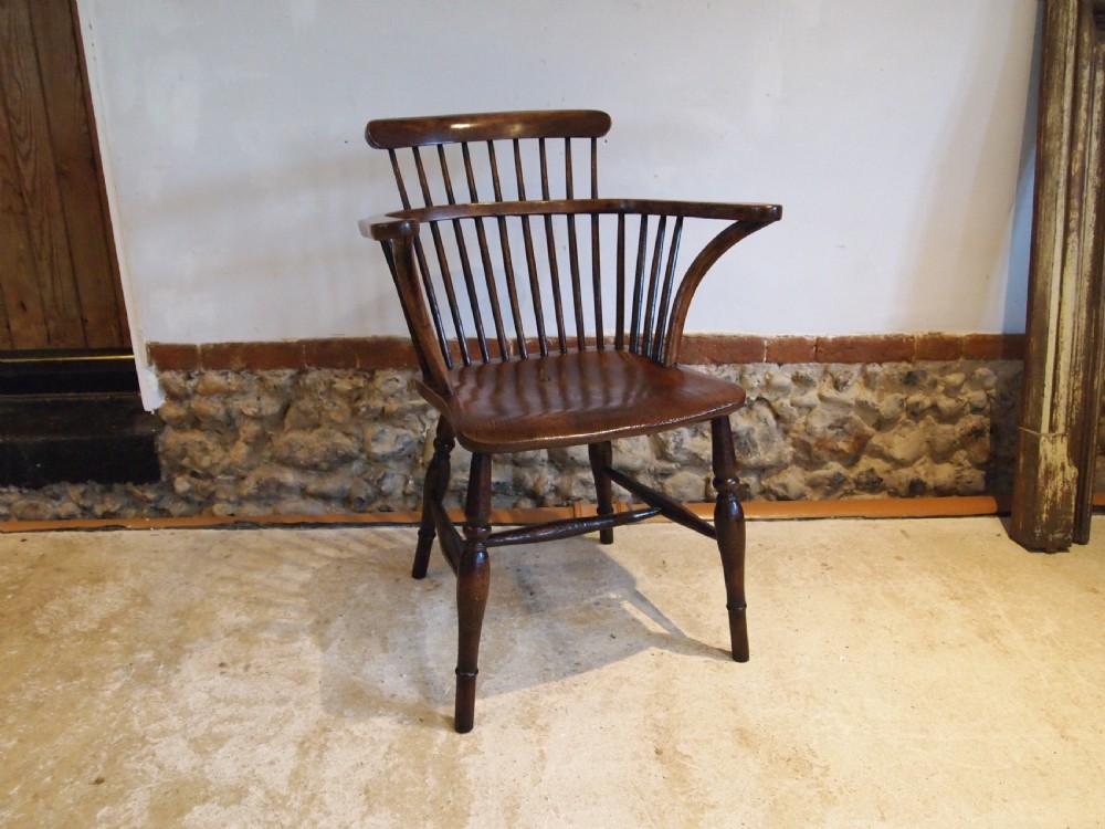 Chair outstanding Victorian Windsor Ash Elm c1840