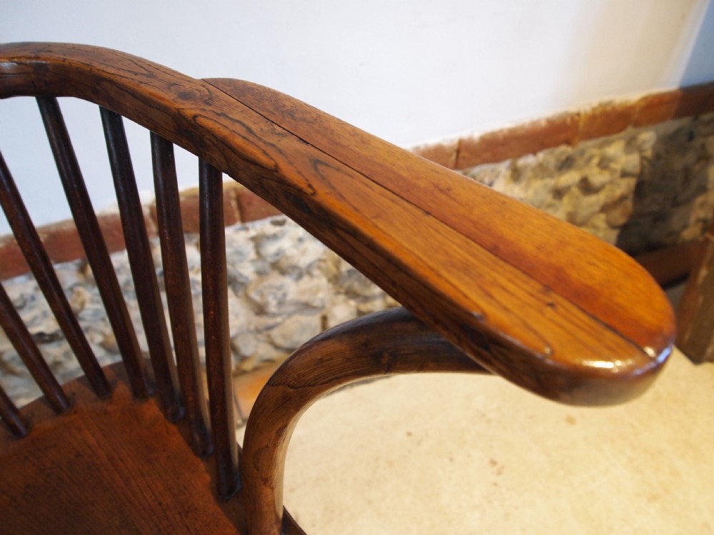 Chair outstanding Victorian Windsor Ash Elm c1840 View III
