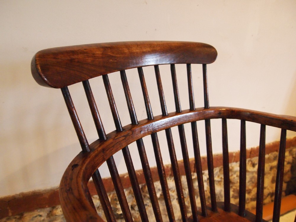 Chair outstanding Victorian Windsor Ash Elm c1840 View V