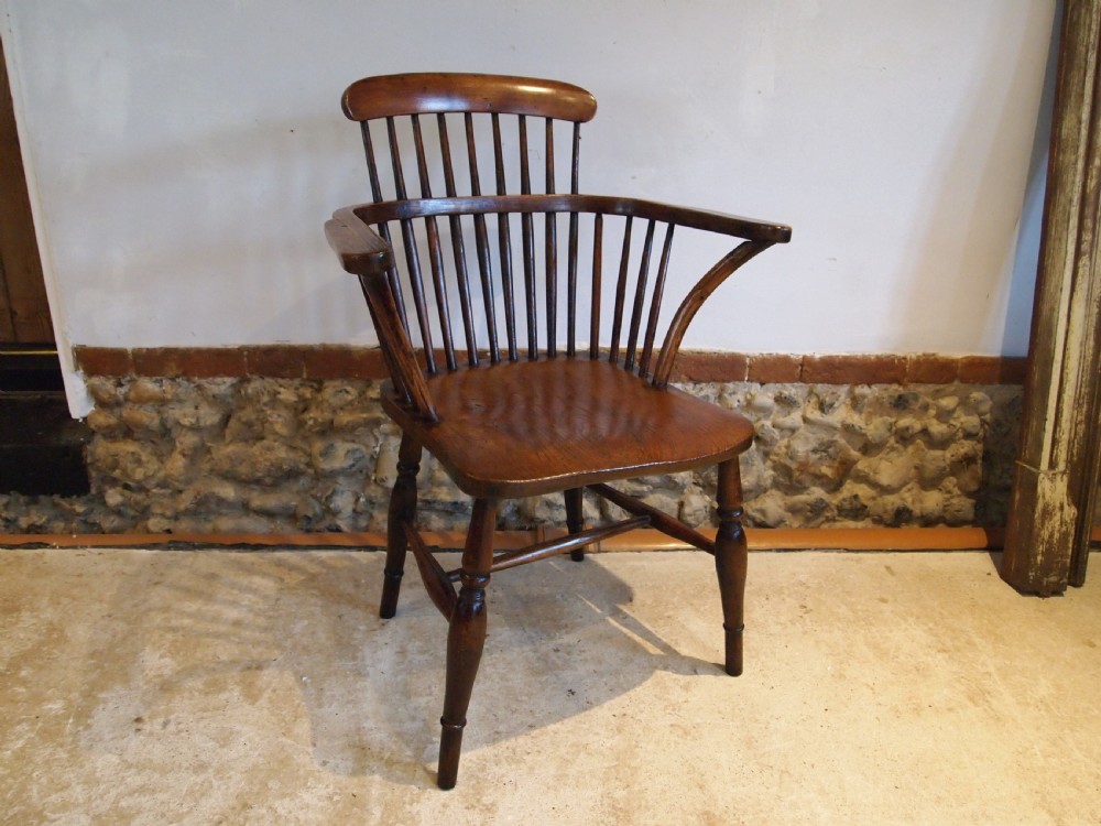 Chair outstanding Victorian Windsor Ash Elm c1840