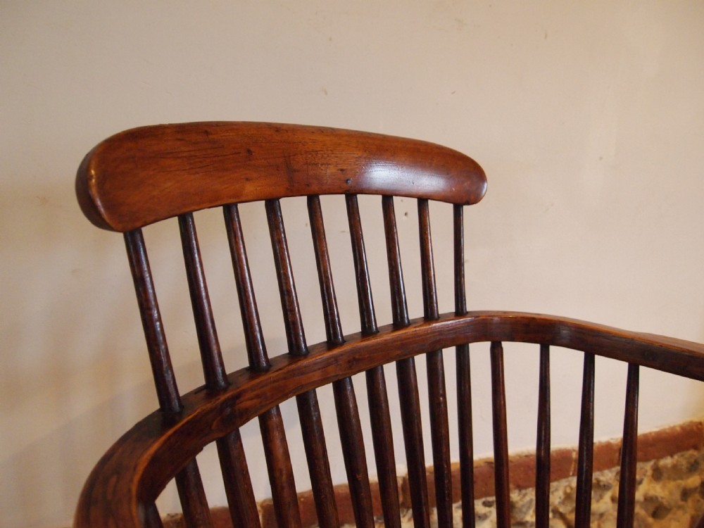 Chair outstanding Victorian Windsor Ash Elm c1840 View III