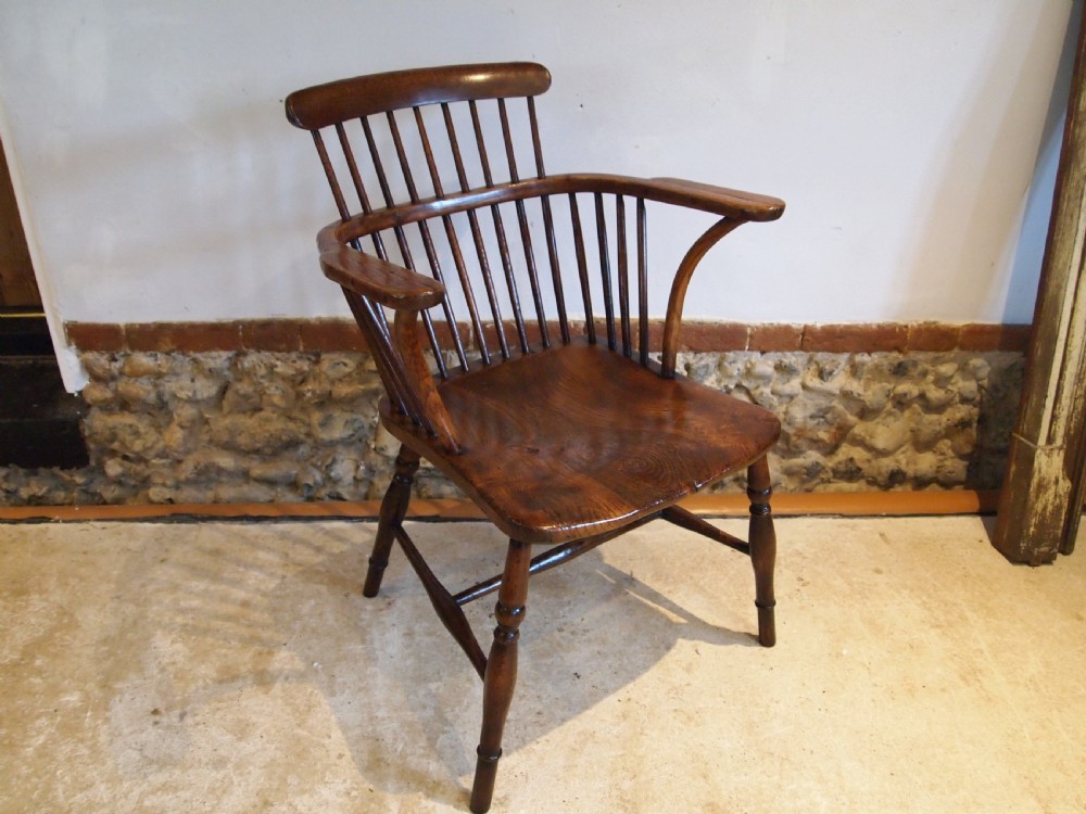 Chair outstanding Victorian Windsor Ash Elm c1840