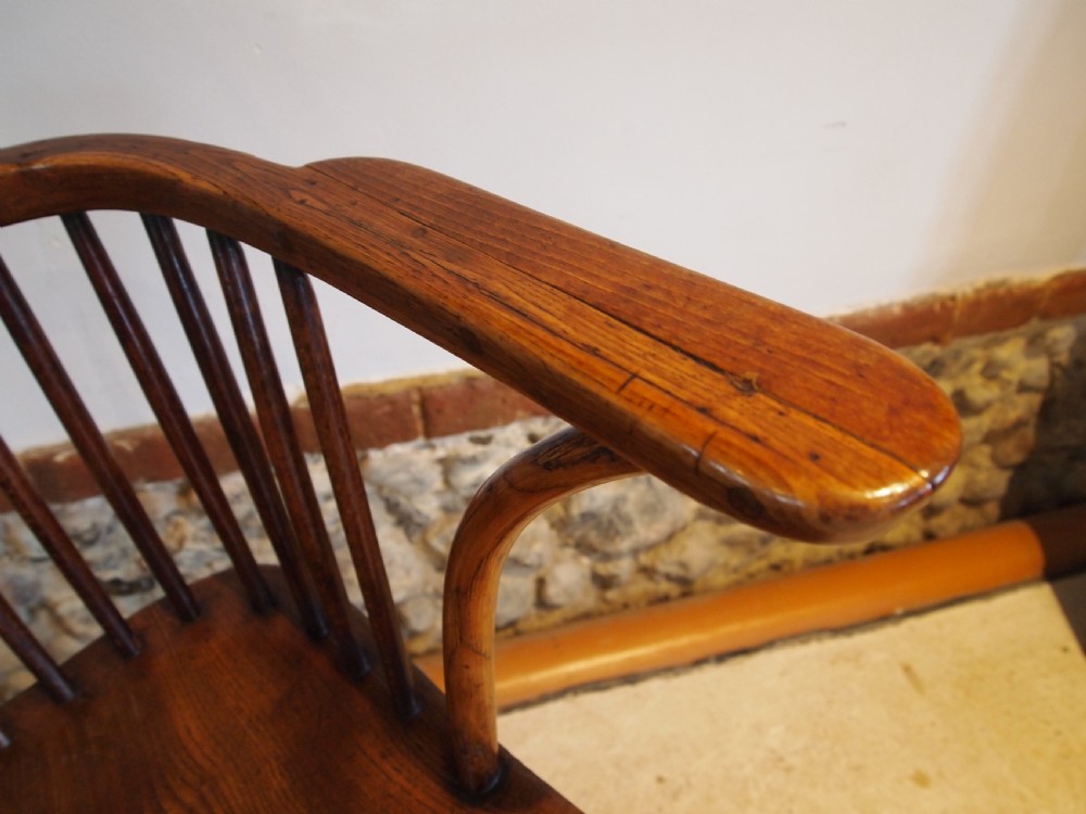 Chair outstanding Victorian Windsor Ash Elm c1840 View IV