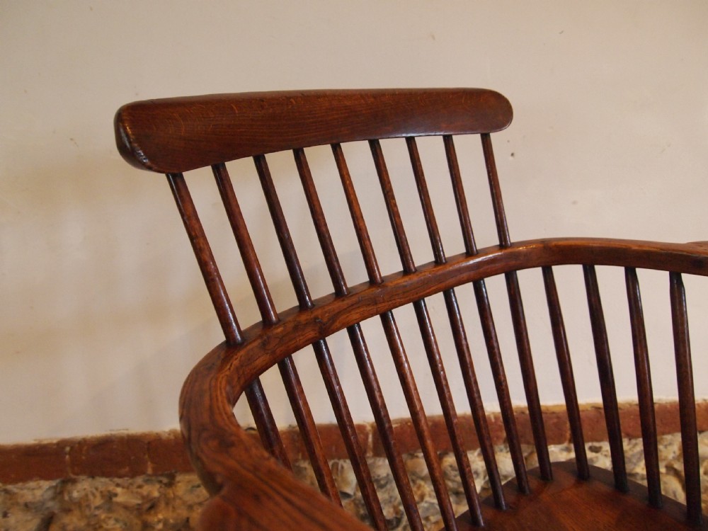 Chair outstanding Victorian Windsor Ash Elm c1840 View IX
