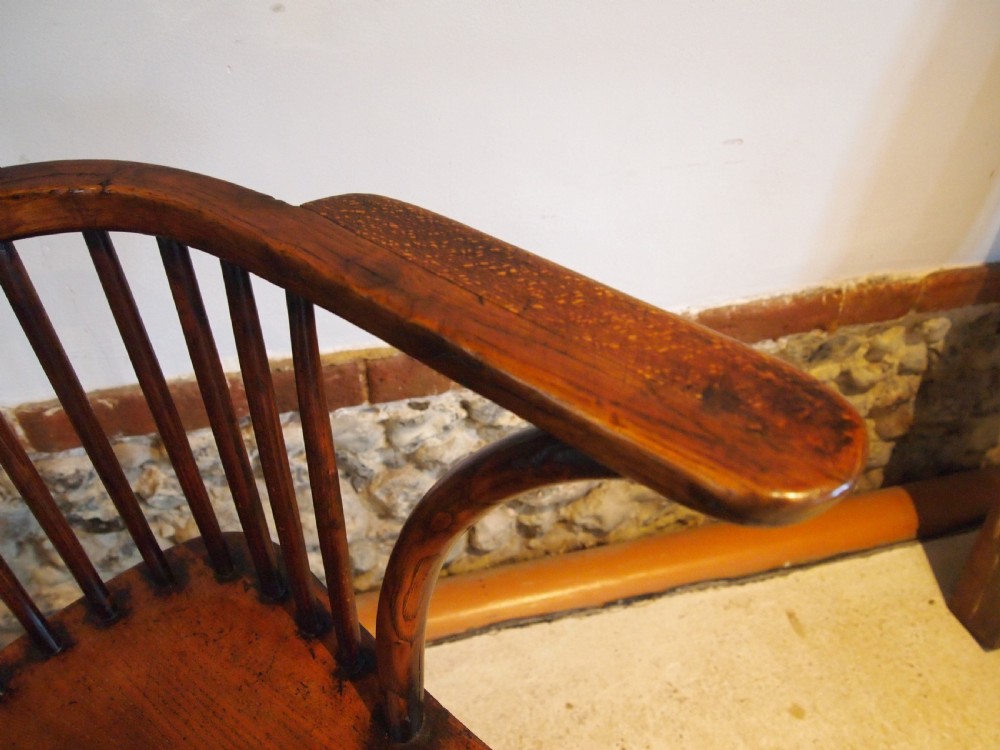 Chair outstanding Victorian Windsor Ash Elm c1840 View VI